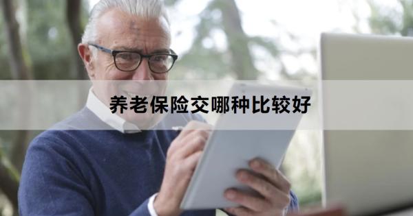 养老保险交哪种比较好？这四种不容错过