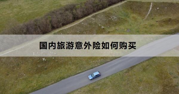 国内旅游意外险如何购买？怎么买合适？