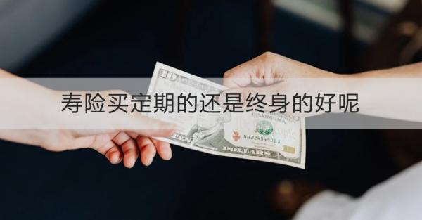 寿险买定期的还是终身的好呢？从这三个方面来看