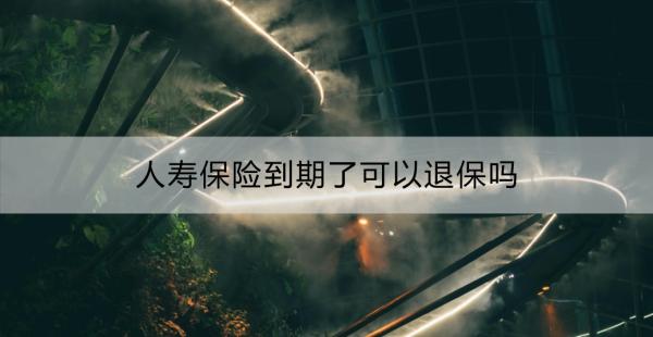 人寿保险到期了可以退保吗？人寿保险什么时候可以全额退保？