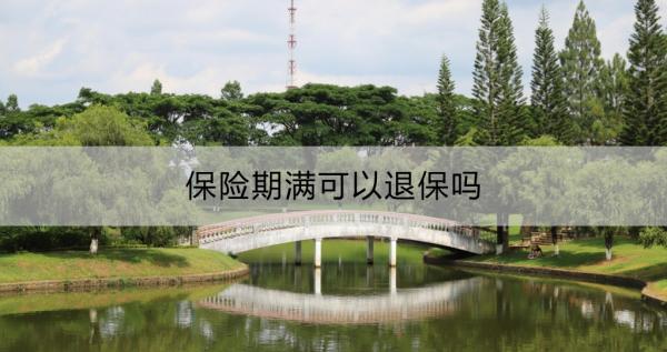 保险期满可以退保吗?保险期满退保需要哪些材料？