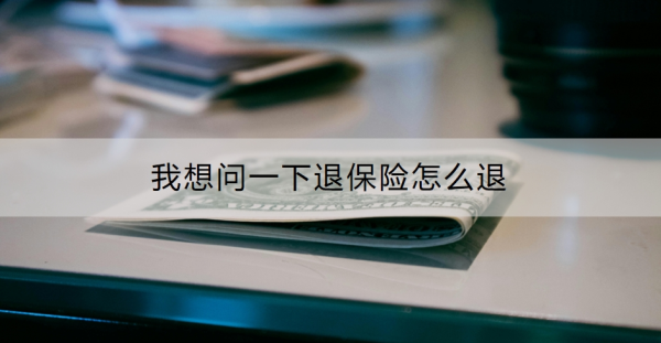 我想问一下退保险怎么退？如何能全额退保？
