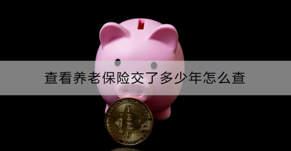 查看养老保险交了多少年怎么查？附多种查询方式！