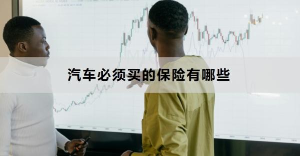 汽车必须买的保险有哪些，附保额推荐！