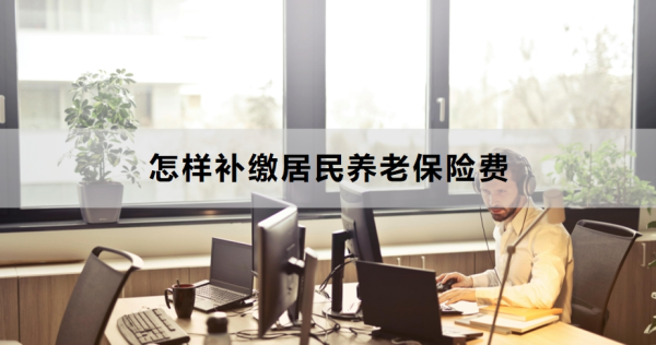 怎样补缴居民养老保险费？附全流程！