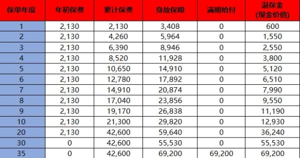 国寿康宁保两全保险(2025版)产品组合介绍，收益如何？