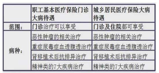 社保大病医保